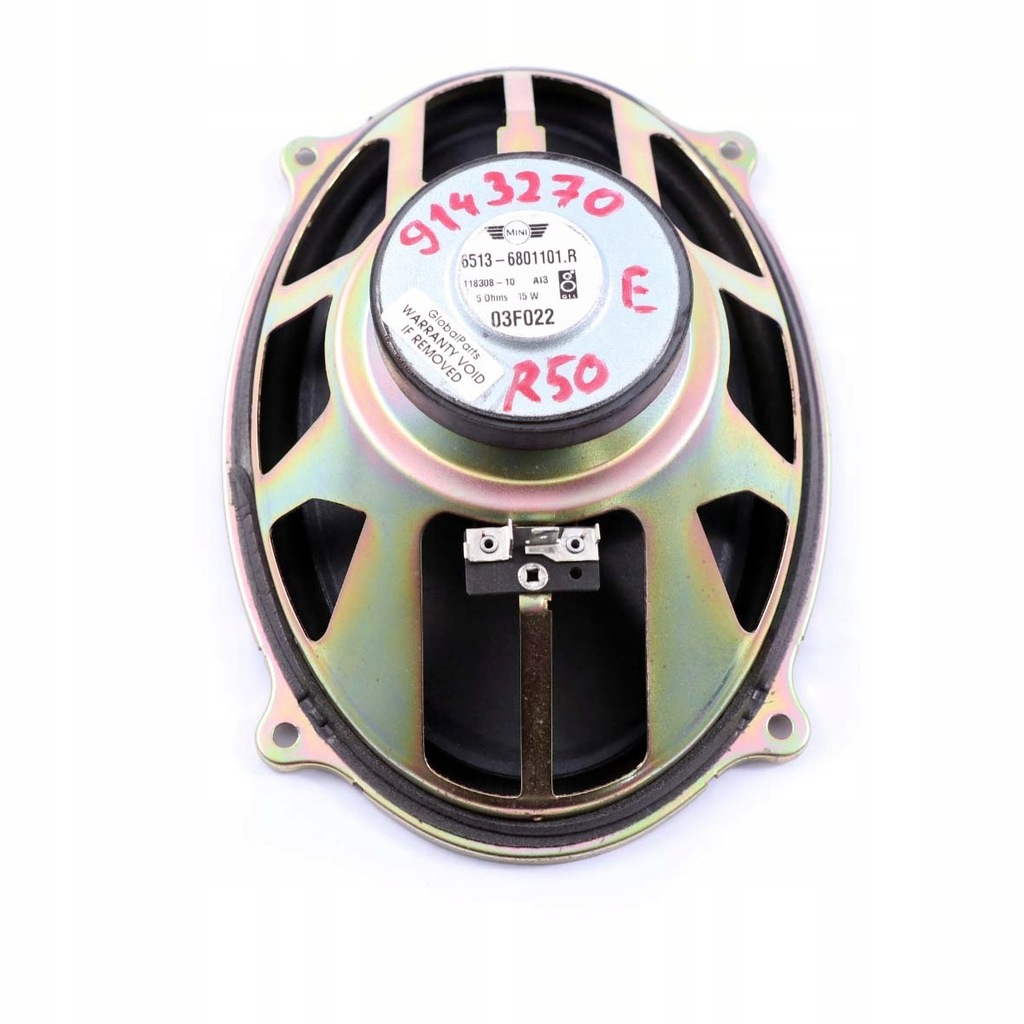 фото №12, Mini cooper one r50 r53 динамік задній задня 6801101