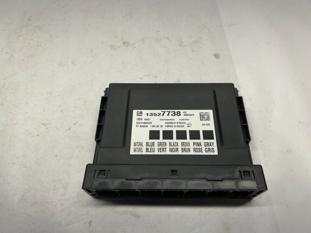 фото №1, Chevrolet camaro блок управления / модуль комфорта 13527738 2019