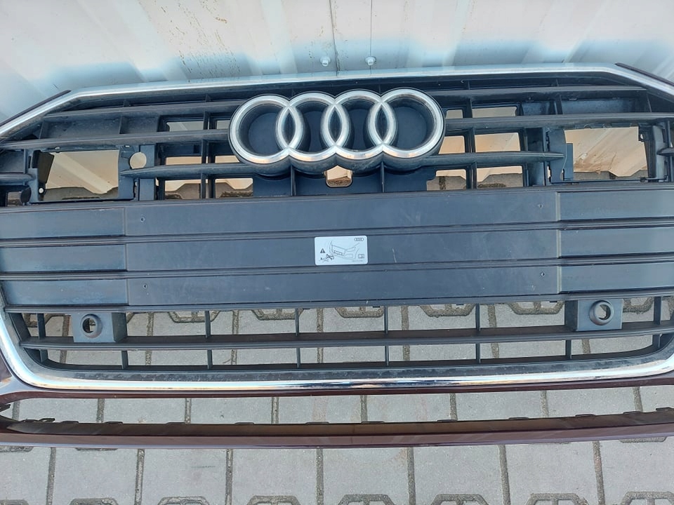 фото №6, Audi a6 c8 4k бампер перед передний решётка радиатора