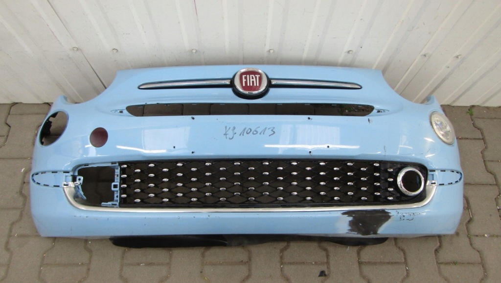 фото №1, Бампер перед передний fiat 500 lift 15-