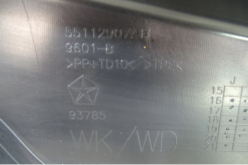 фото №8, Dodge durango 2018 jeep wk2 жабо відбивач wody 55112907af