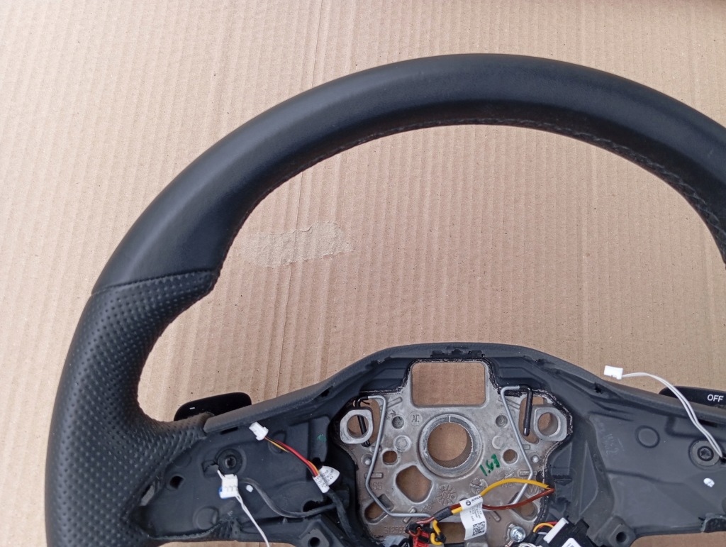 фото №9, Vw golf viii 8 5h0 passat b8 tiguan воздуховод кожа performowana + лепестки переключения