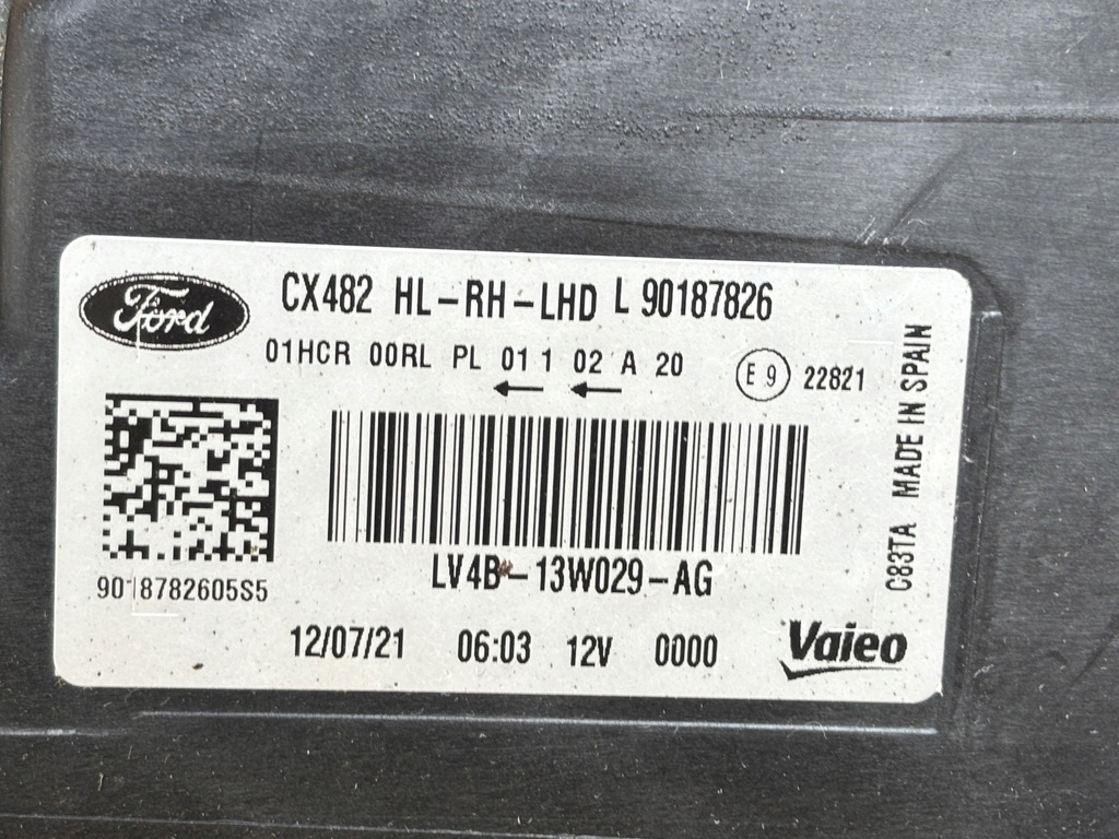 фото №8, Лампа права перед ford kuga mk3