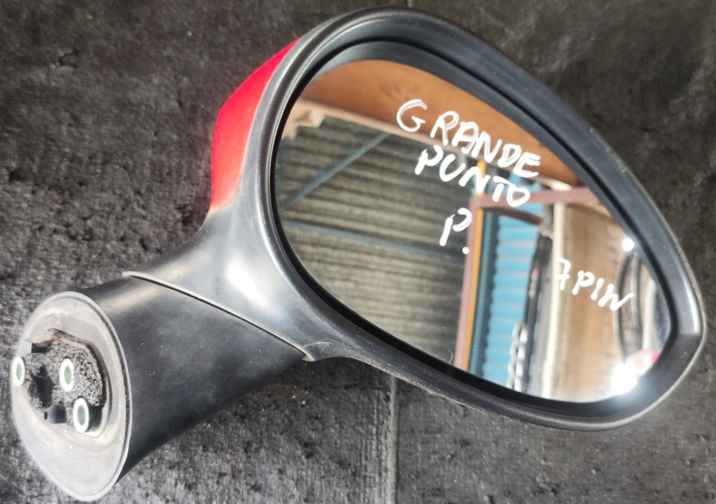 фото №1, Fiat grande punto дзеркало праве 7 pin