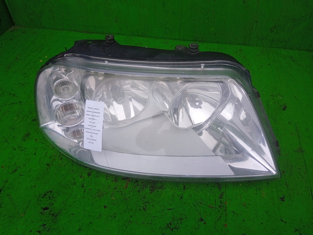 фото №7, Лампа правая перед 7m3941016aa vw sharan 1 lift 1