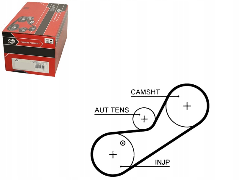 фото №1, Gates ремень распределительного вала land rover freelander