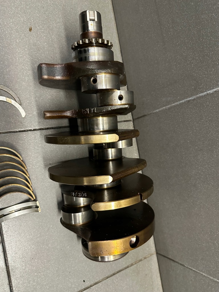 фото №11, Wał коленчатый хороший вкладыши номинал audi a8 d2 2.8 amx 078ab