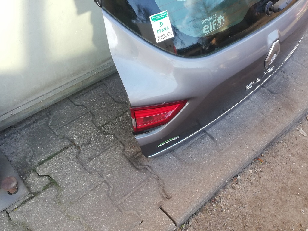 фото №3, Задняя крышка багажника renault clio iv 12-16 hb