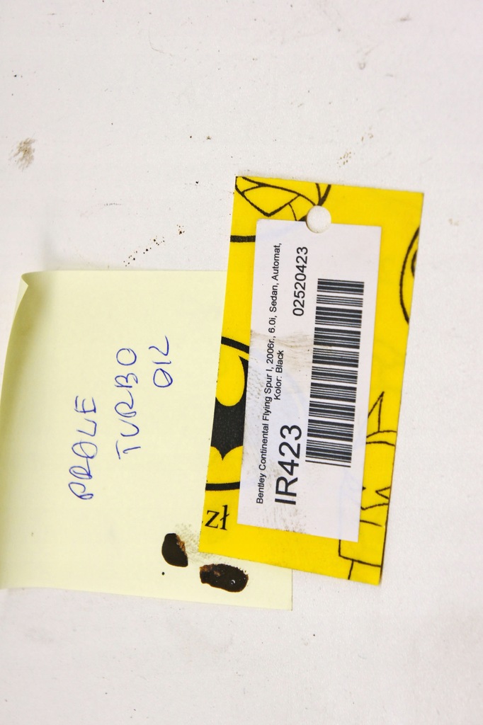 фото №7, Ir423 bentley flying spur i турбонагнетатель turbo