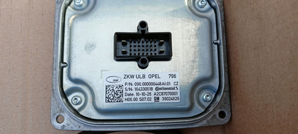 фото №4, Перетворювач модуль led opel astra k 15- 39024626