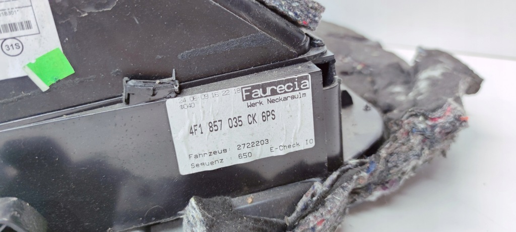 фото №10, Бардачок пасажира audi a6 c6 4f1857035ck 6ps soul