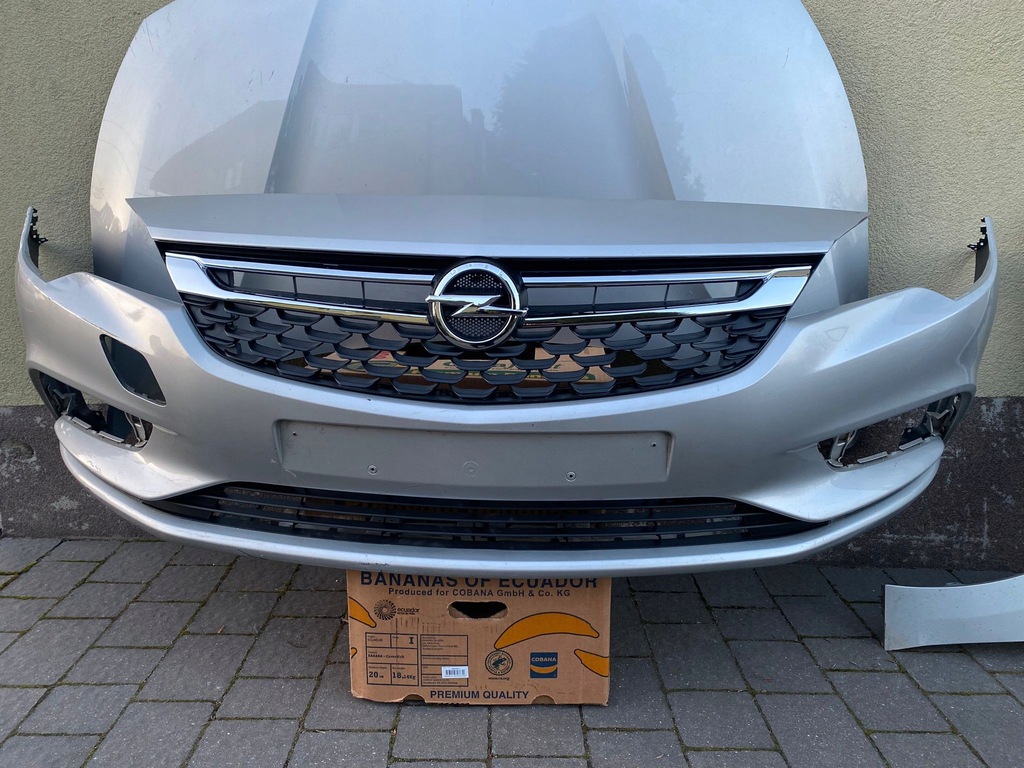фото №6, Opel astra k v 15- капот бампер балка pas перед крила лампа ліва