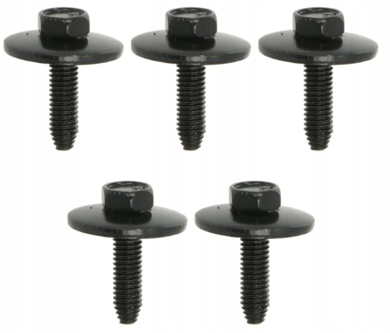 фото №1, 5x болт m6 x 24 защита двигателя kia optima yaris