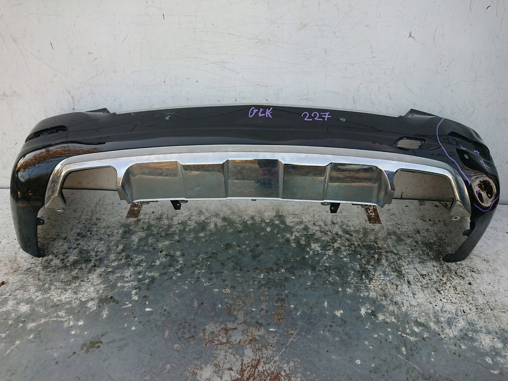 фото №10, Mercedes glk 204 lift бампер задній задня