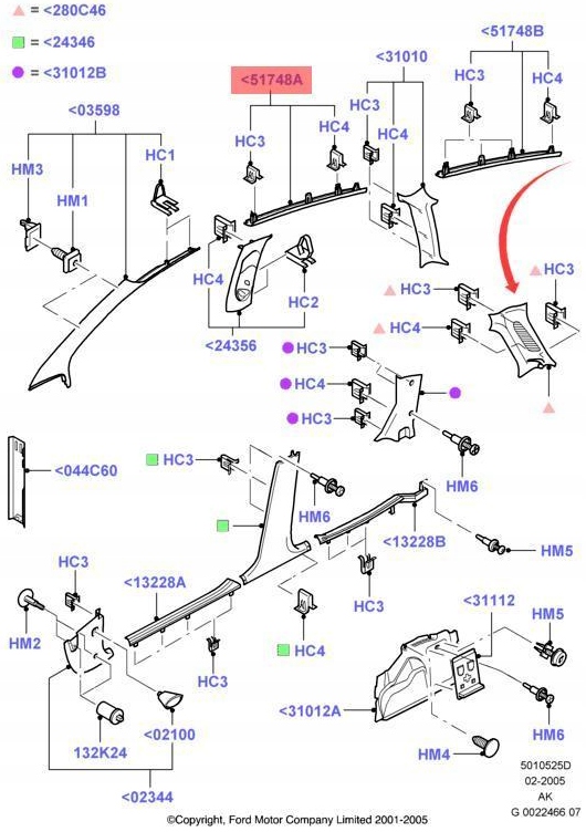 Молдинг накладка порог перед левая ford focus mk1 универсал 98ab-n51749 akw 1338043 Киев