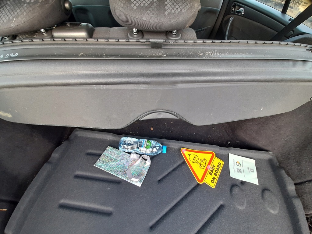 фото №7, Mercedes klasa c w203 шторка багажника задняя задняя