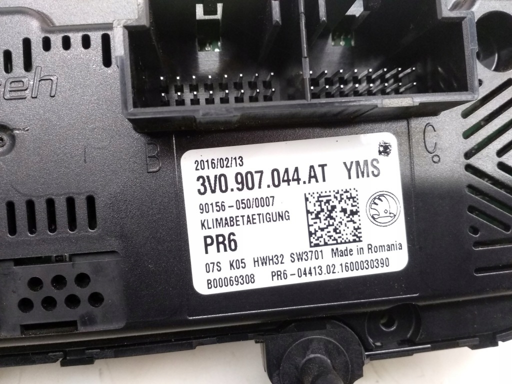 фото №8, Skoda superb b8 3v 2016 панель кондиціонера