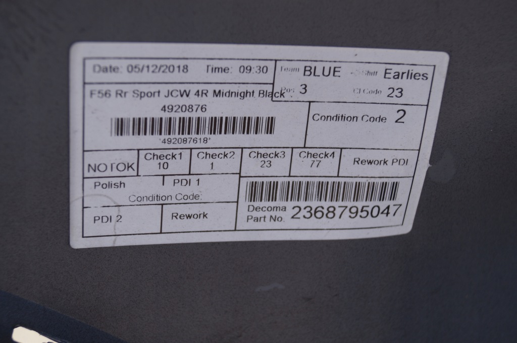 фото №12, Бампер задняя задний задний mini cooper one iii 3 f56 john cooper works 7351653