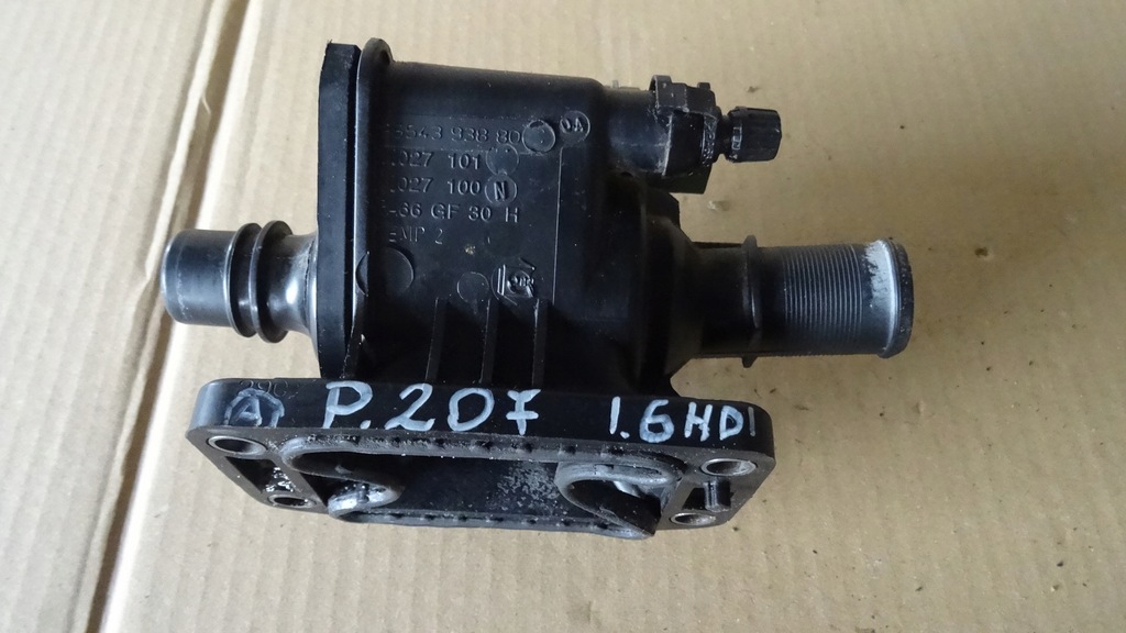 фото №1, Peugeot 207 корпус термостата 365439380