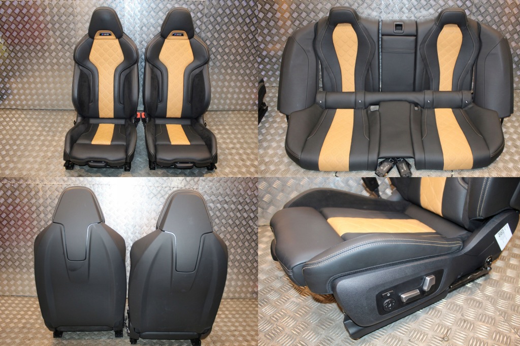 фото №1, Bmw m8 f93 g16 оббивка сидіння заднє сидіння підігрів