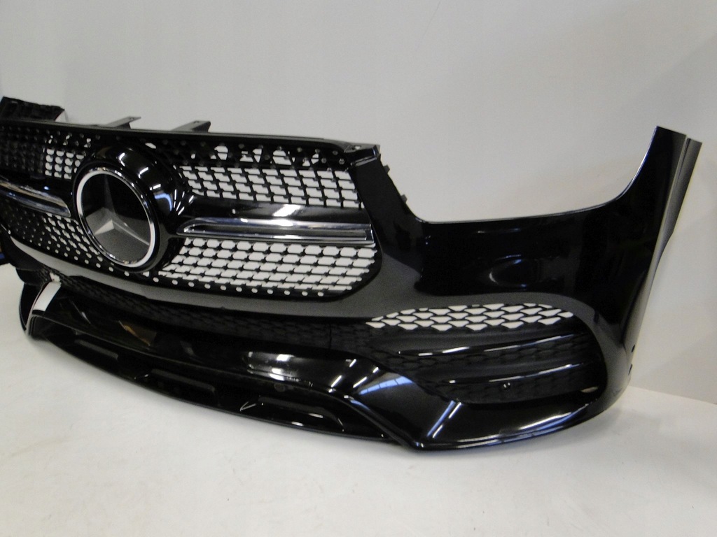 фото №10, Mercedes gle 167 w167 бампер передний kompletny