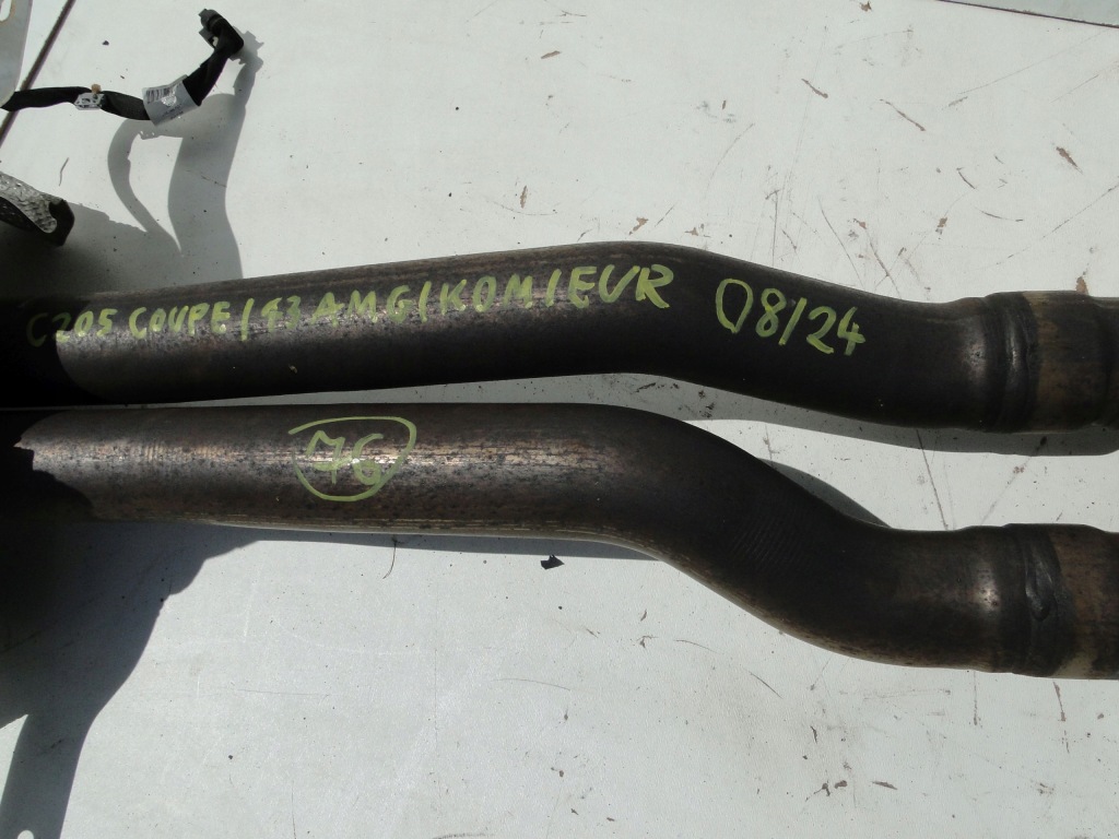 фото №6, Mercedes kompletny вихлоп c klasa c43 43 amg lift coupe 4matic