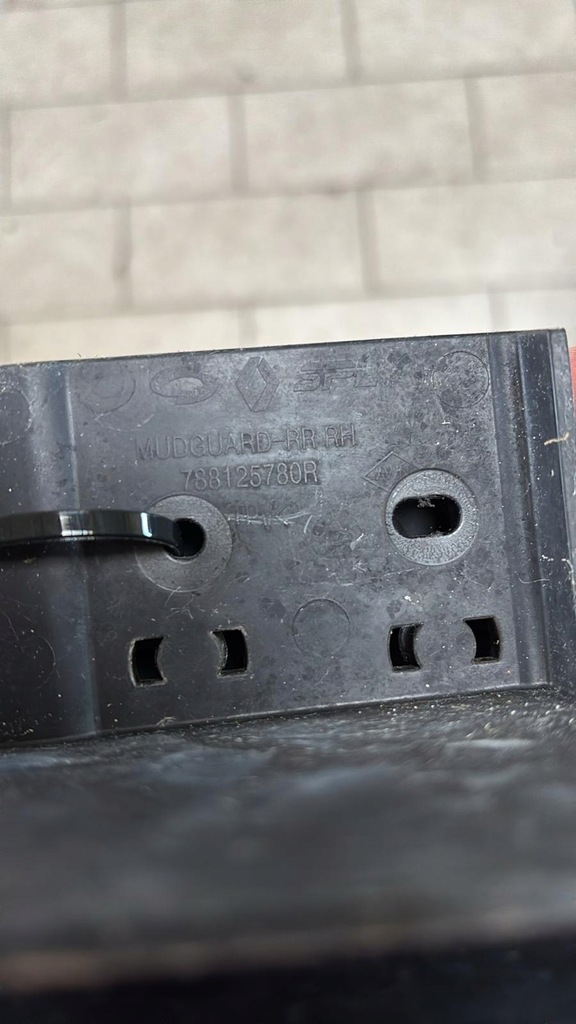 фото №6, Напрямна бризковик правий лівий renault arkana 788125780r 788138300r