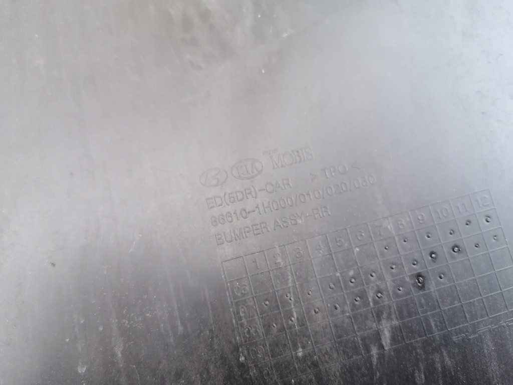 фото №8, Бампер задняя задний kia ceed 1 i hb 2006-2009r