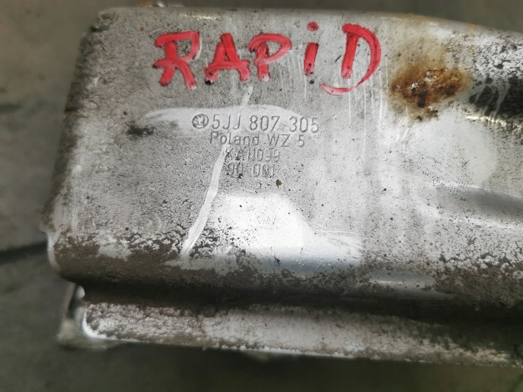 фото №3, Балка pod бампер задняя skoda rapid 5jj807305