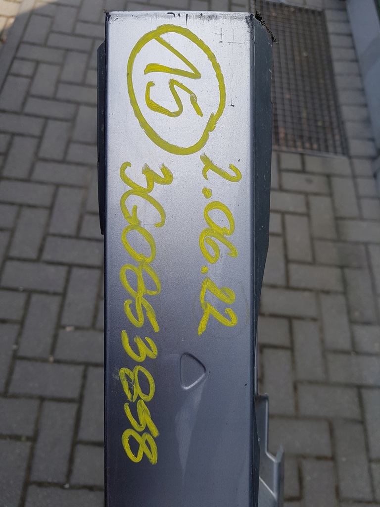 фото №7, Volkswagen оригинальный номер 3g0853858 молдинг порог p