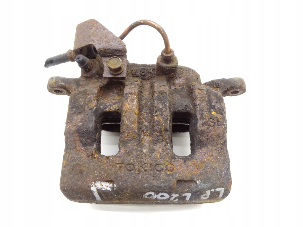 фото №1, Суппорт тормозной левый перед mitsubishi l200 2.5 td