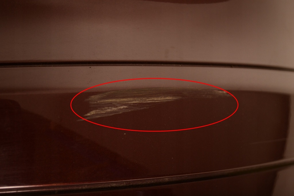 фото №10, Mercedes w251 задний бампер красный r350 2006 rhd