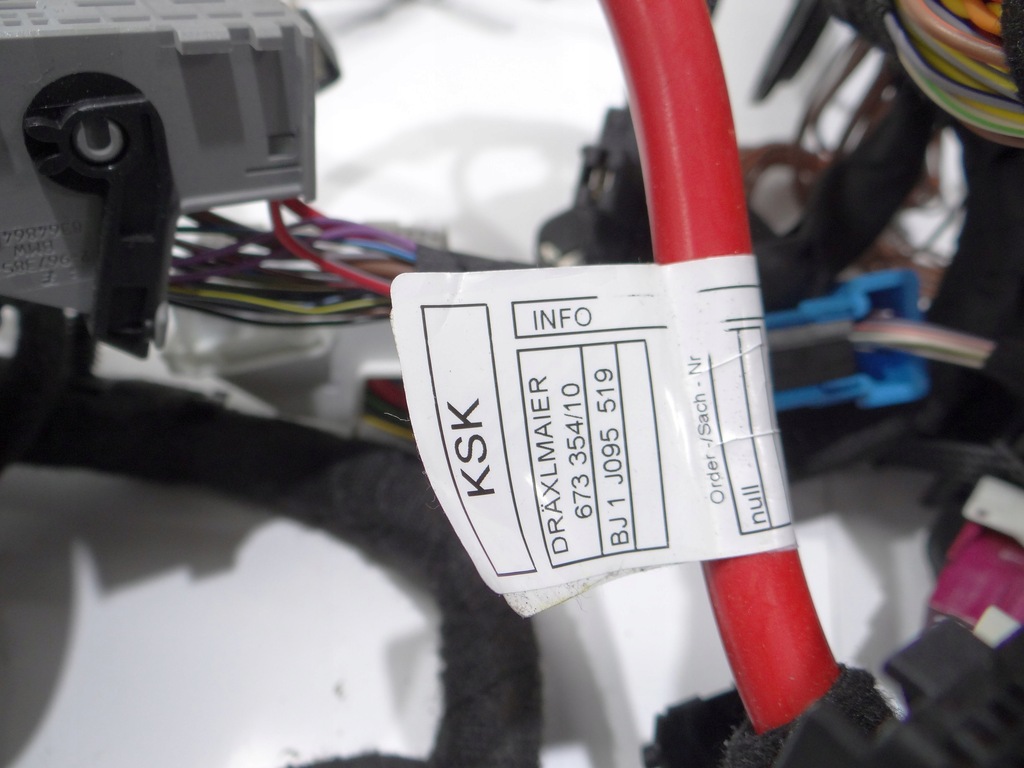 фото №13, Джгут електропроводка трубопровід лампа перед pdc задня салону bmw i3 i01