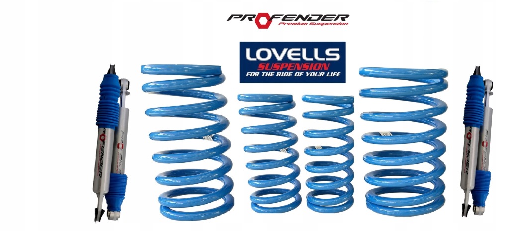 фото №1, Пружины lovells амортизаторы profender +4 " nissan patrol y60 короткий