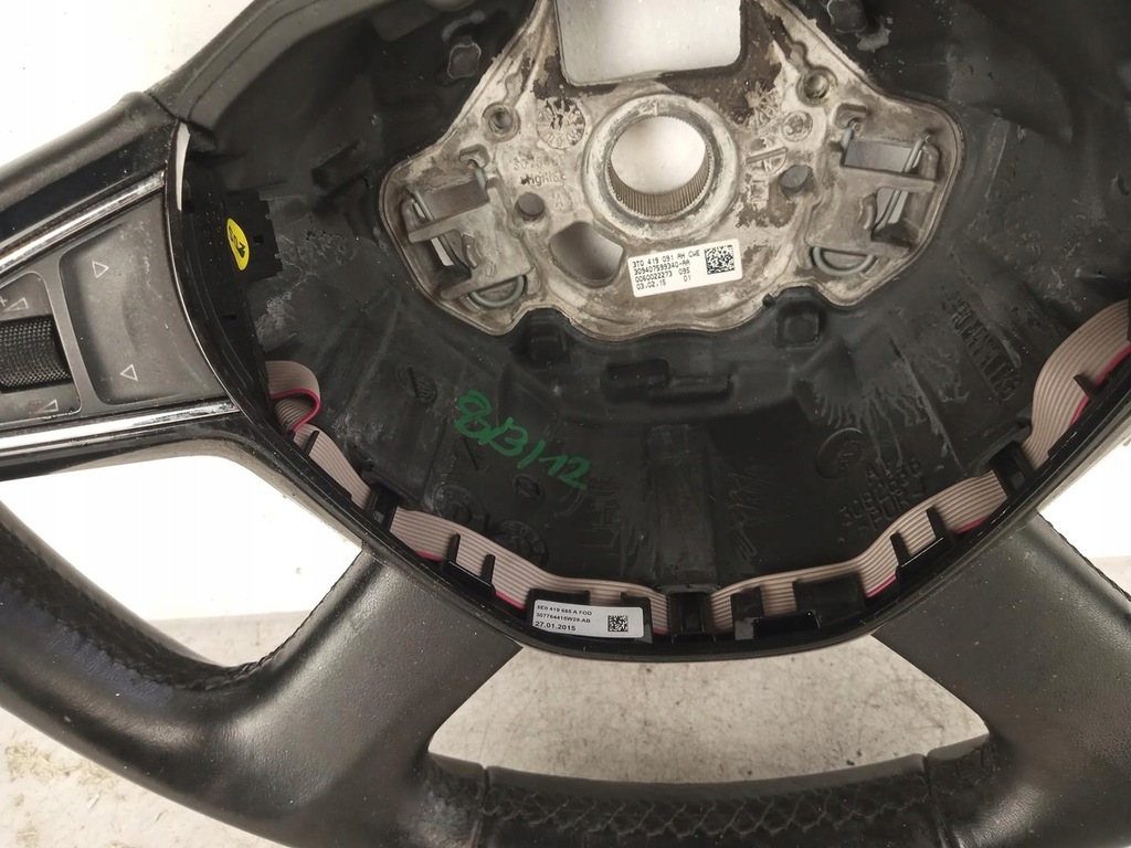 фото №10, Skoda superb повітропровід шкіра мультифункція 3t0419091