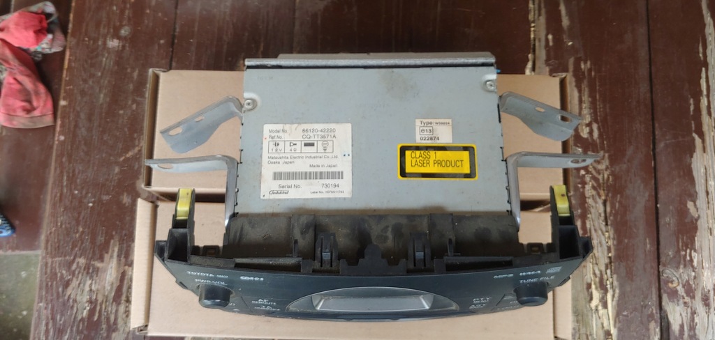 фото №9, Радіопрогравач toyota rav4 58827 86120-42220