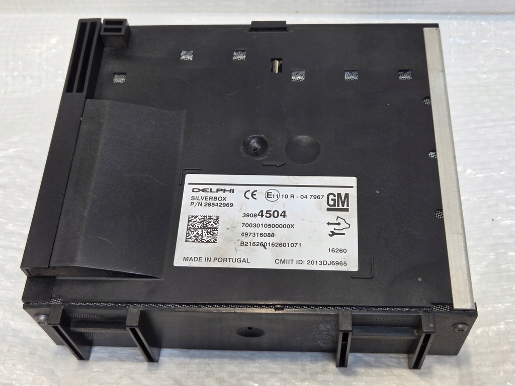 фото №1, Модуль блок управления радио навигации silverbox opel astra k v 39084504