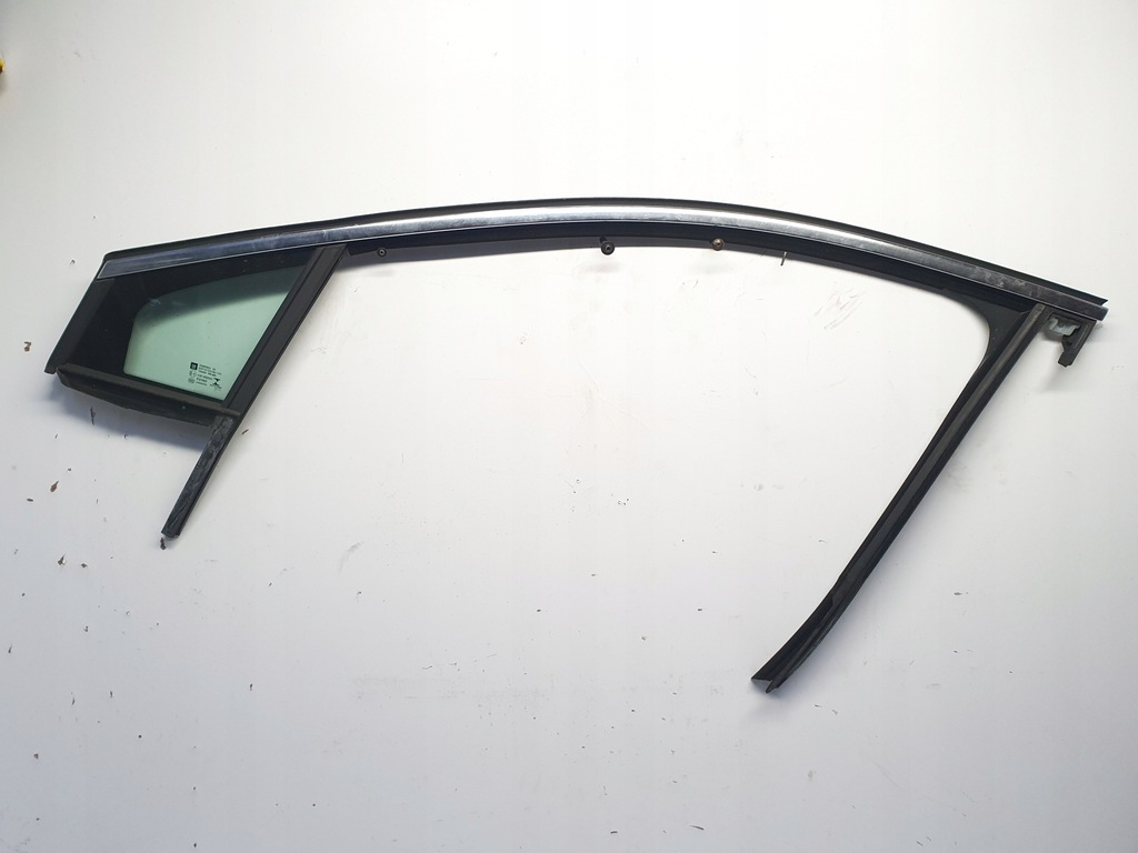 фото №1, Astra k стекло прокладка дверь левый перед хром 15