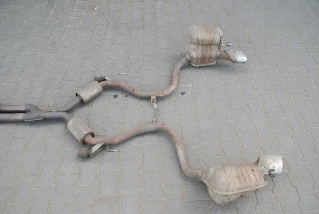 Гаситель выхлоп конечный mercedes sl350 sl r230 Цена