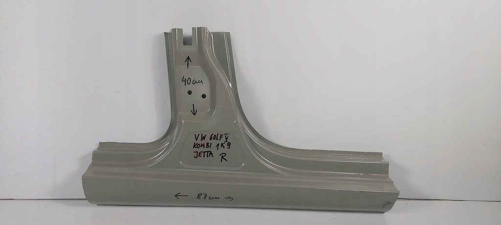 фото №1, Vw golf v kombi блок двигателя порог правый середина