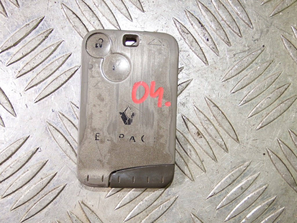 фото №1, Карта pilot ключ renault espace iv laguna ii vel satis