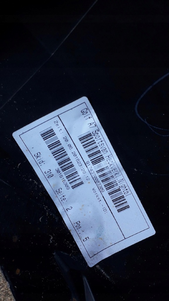 фото №12, Бампер volkswagen sportsvan задняя 4xpdc 510 13-