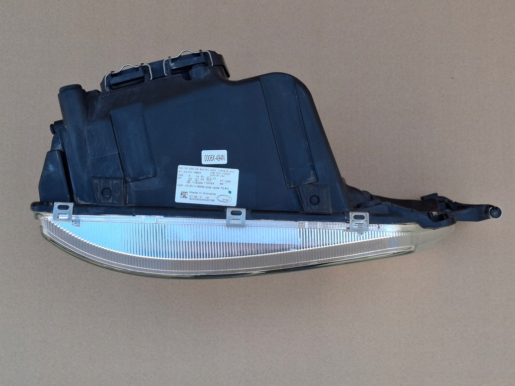 фото №7, Man tgx tgs фара правый лампа правая оригинал 81251016664