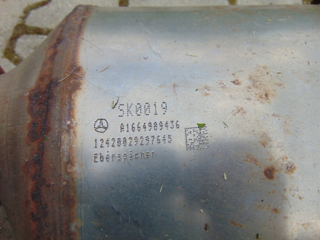 фото №3, Вихлоп каталізатор mercedes w166 a1664905115