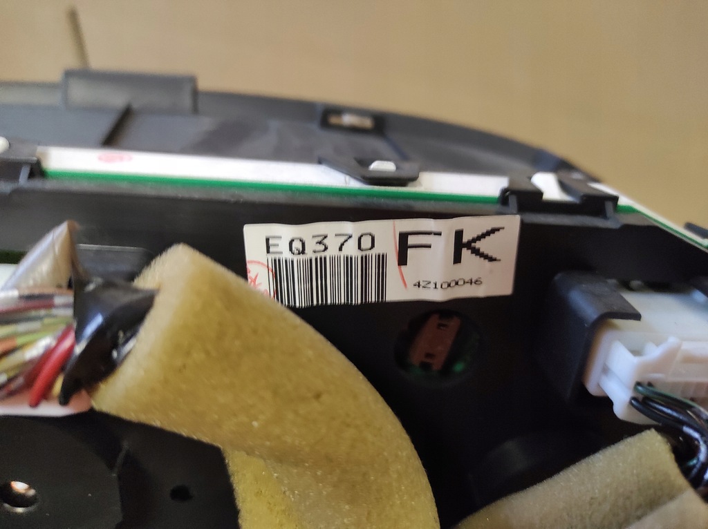 фото №9, Счетчик obrotomierz nissan x-trail europa eq370fk