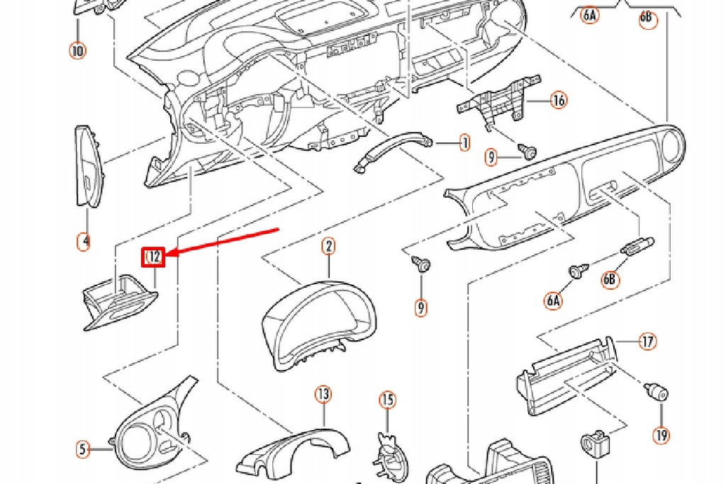 фото №9, Vw beetle a5 панель индикаторов бардачок lhd новый оригинальный 5c1857919a82v