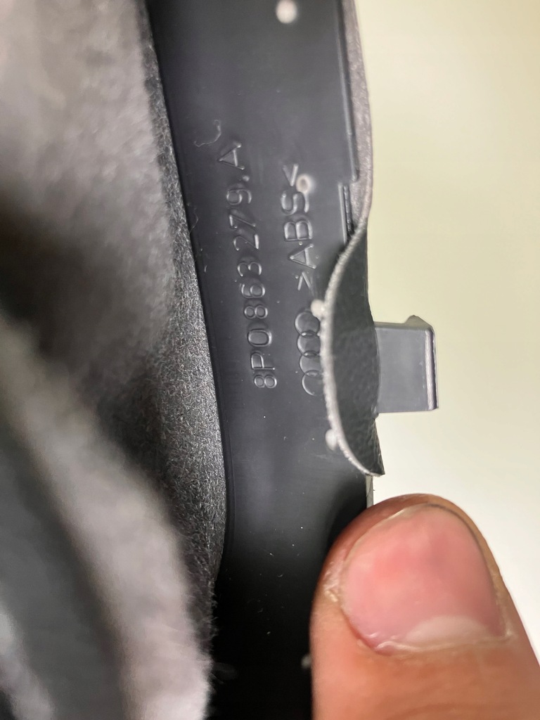 фото №5, Ручка перемикання передач чохол домкрат audi a1 8x 8p0863279a