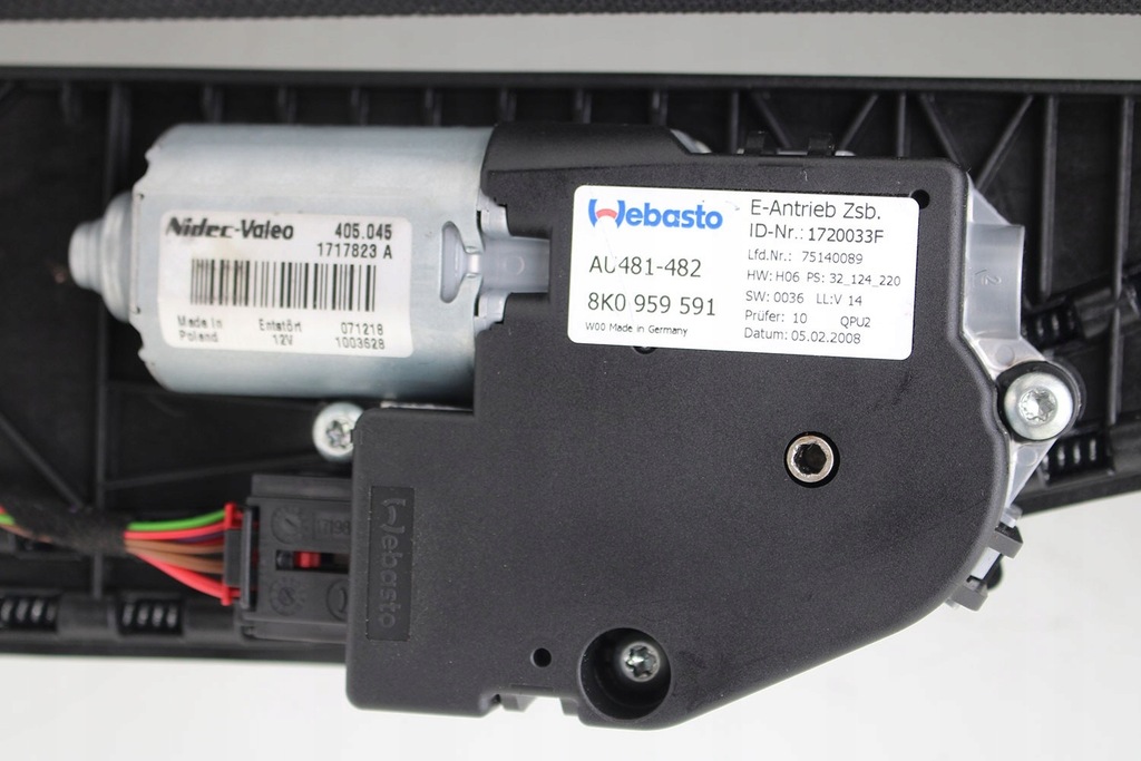 фото №8, Audi a4 allroad kombi крыша стеклянный 8k люк avant люк solar 8k98