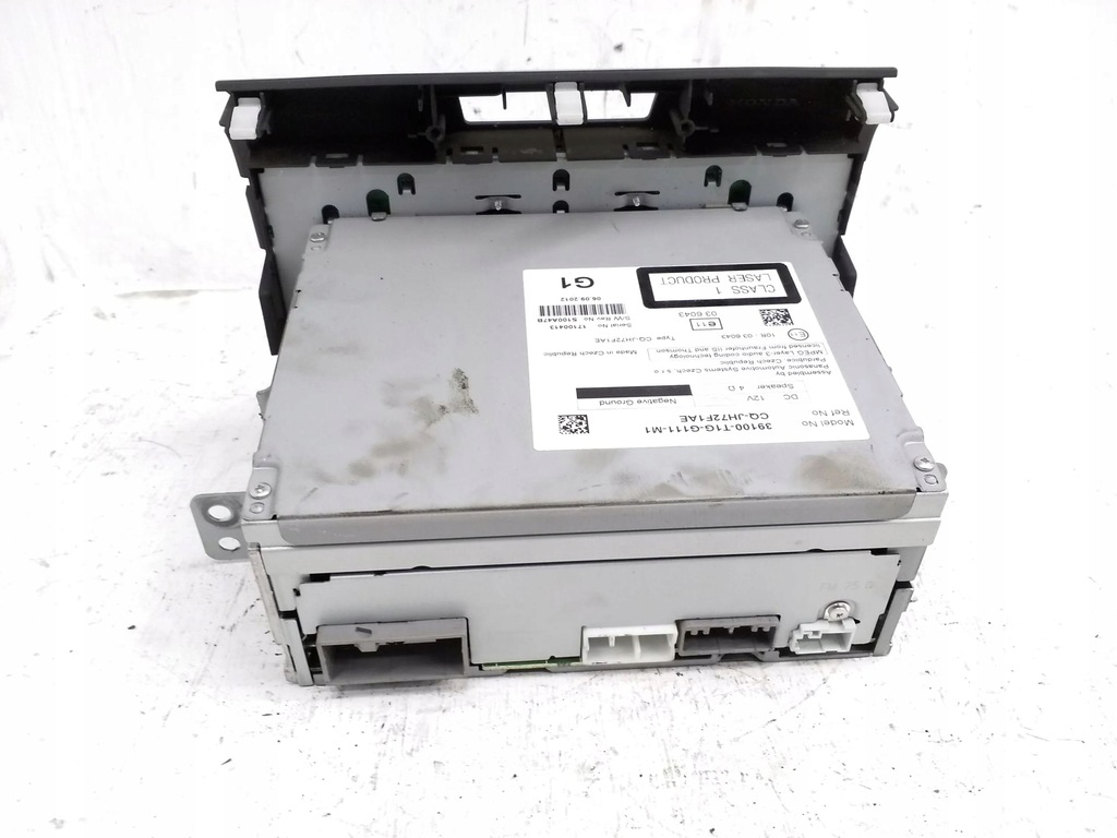 фото №5, Honda cr-v 2013 панель / радиопроигрыватель cd/dvd/gps