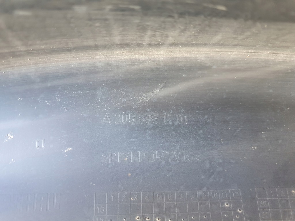 фото №12, Бампер перед передний mercedes c-klasa w205 lift